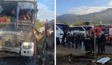 Hatay İskenderun’da Trafik Kazası: 1’i Ağır 18 İşçi Yaralı