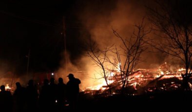 Düzce’de Ahır Yangını: 4 Büyükbaş Hayvan Can Verdi