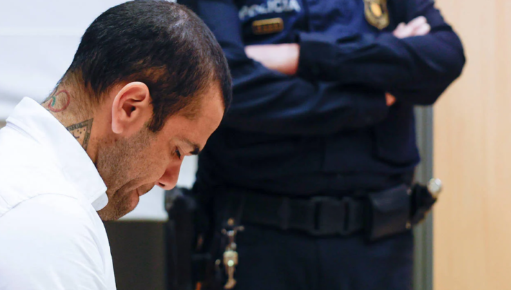 Brezilyalı futbolcu Dani Alves’e, 4 yıl 6 ay hapis cezası