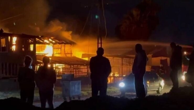 Bolu’da Üç Ahşap Konut Yangın Sonrası Kullanılamaz Hale Geldi 