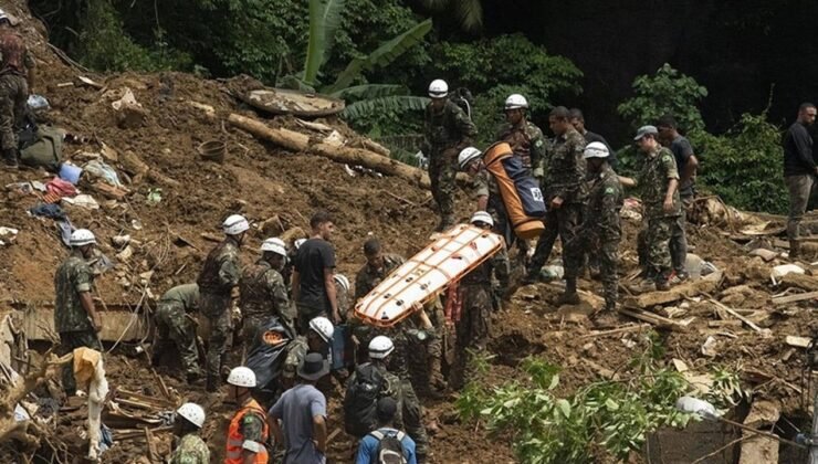 Rio de Janeiro’da Heyelan: 7 Kişi Hayatını Kaybetti