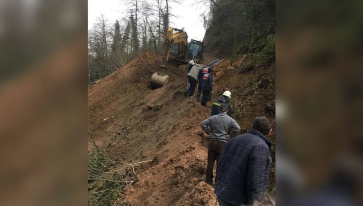 Trabzon’da 3 İşçi Göçük Altında Kaldı 