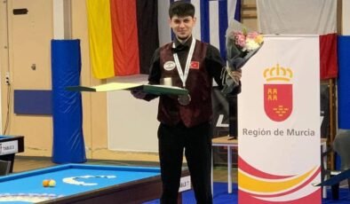 Avrupa Gençler 3 Bant Bilardo Şampiyonası’nda Zirve