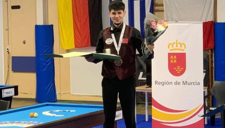 Avrupa Gençler 3 Bant Bilardo Şampiyonası’nda Zirve