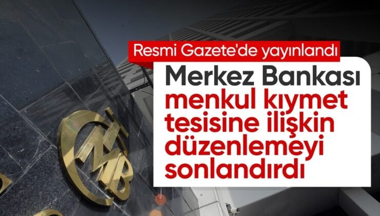 Menkul kıymet tesisine ilişkin düzenleme yürürlükten kaldırıldı