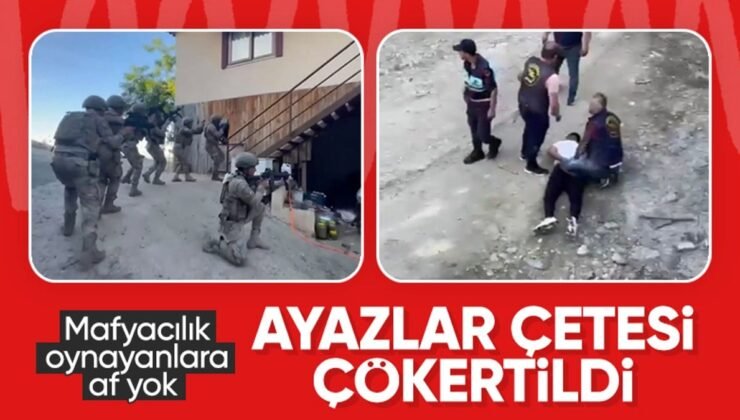 Umut Ayaz’ın elebaşı olduğu organize suç örgütü çökertildi