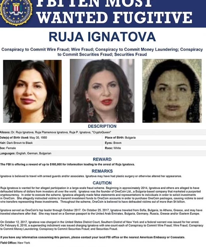 OneCoin Skandalı ve İlerleyen Süreç