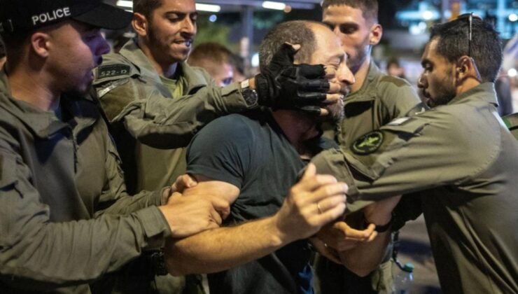 İsrailliler Gazze Esirleri İçin Sokaklarda