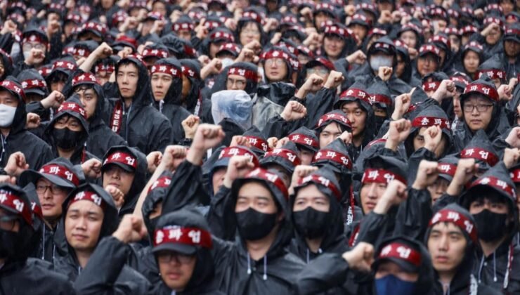 Güney Kore’de Samsung İşçilerinin Tarihi Grevi