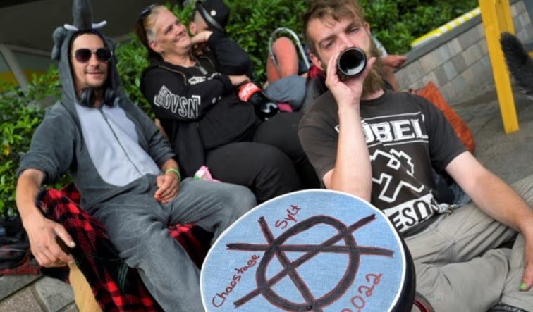 Sylt'te Punk Protestoları