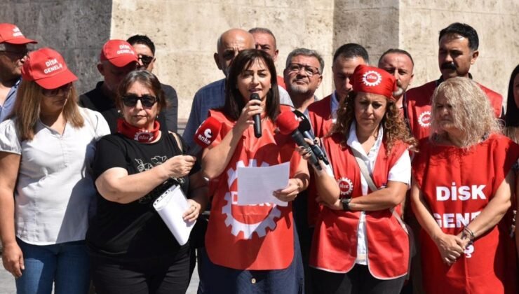 DİSK’ten ‘Gelirde Adalet, Vergide Adalet’ Eylemi