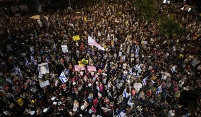 Gazze Şeridi’ndeki İsrailli Esirler İçin Protestolar Devam Ediyor