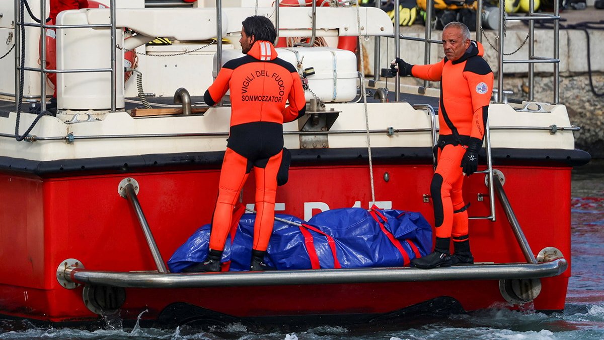 Sicilya Adası'nda Lüks Yat Kazası: 7 Kişi Hayatını Kaybetti