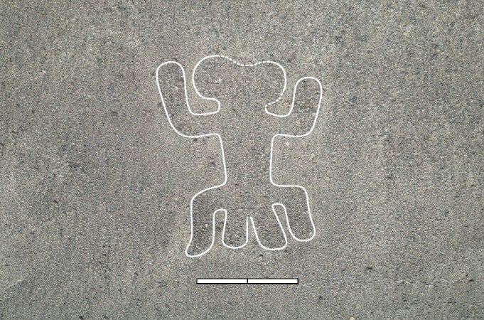 Nazca Çölü'nde Yapay Zeka ile Keşfedilen Yeni Jeoglifler