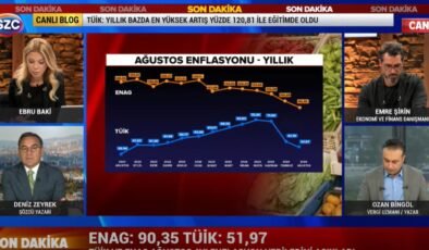 TÜİK Ağustos 2024 Enflasyon Rakamlarını Açıkladı