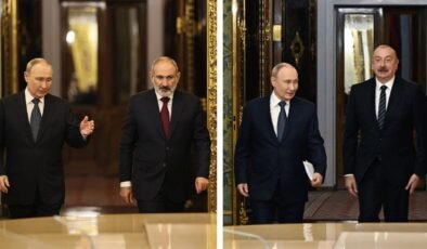 Putin ve Paşinyan Kremlin’de Görüştü: Azerbaycan ve Ermenistan ile İlişkiler