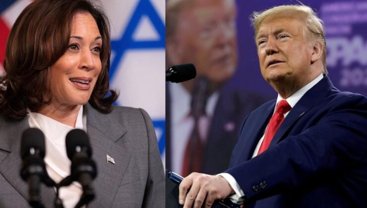WSJ Anketi: Kamala Harris ve Donald Trump Kafa Kafa