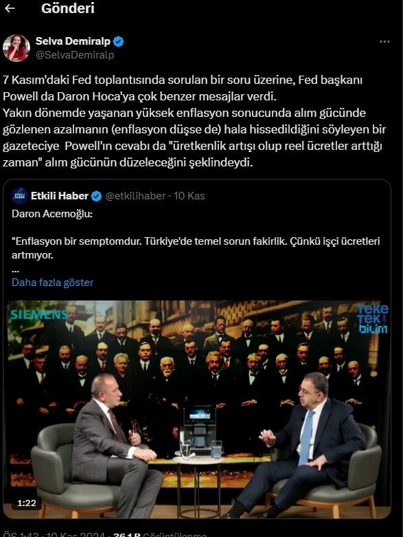 Prof. Dr. Daron Acemoğlu'nun İşçi Ücretleri Üzerine Düşünceleri ve Eleştiriler