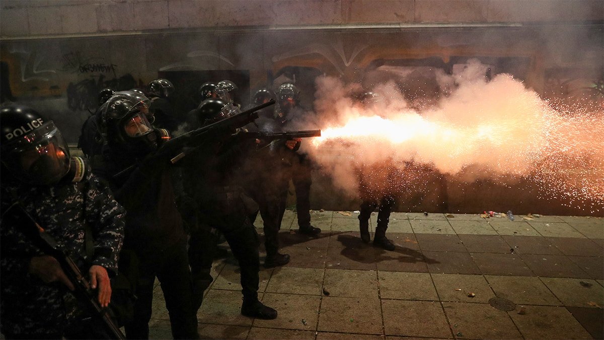 Tiflis'te Avrupa Birliği Yanlısı Protestolar