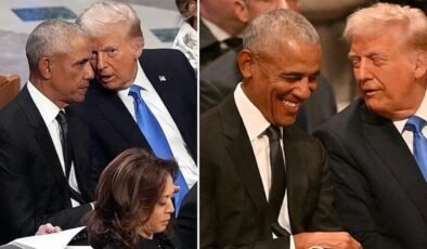 Eski ABD Başkanı Jimmy Carter’ın Cenazesinde Trump ve Obama’nın Gizemli Diyaloğu