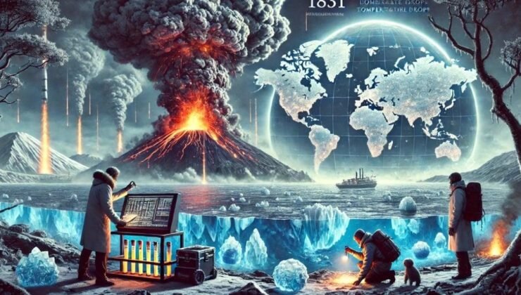 Grönland Buz Çekirdekleri ile Zavaritskii Yanardağı’nın Patlaması Araştırıldı