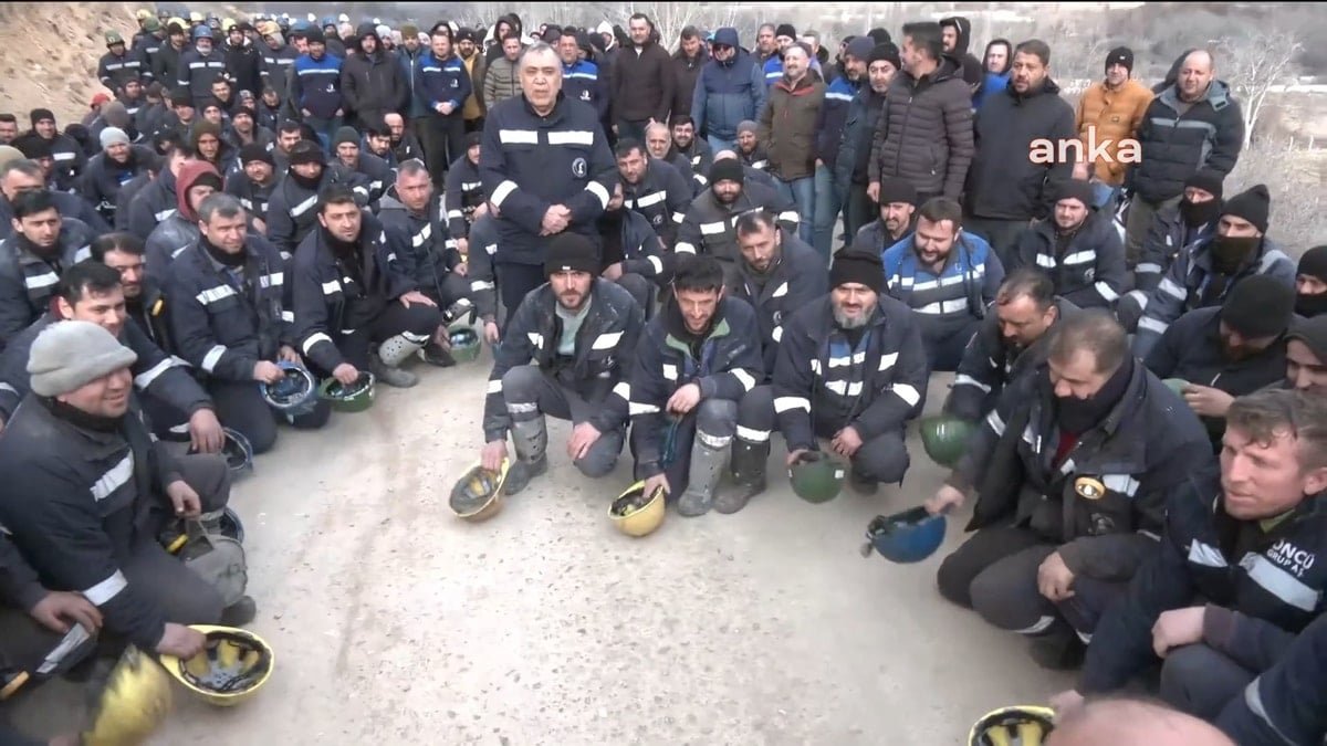 Çayırhan Termik Santrali İşçileri Eylemde: Ekmeğimize Dokunmayın