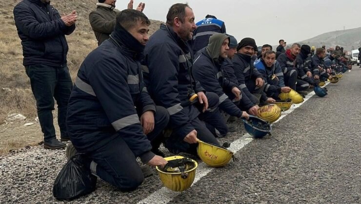 Çayırhan Termik Santrali Özelleştirmesine Karşı Yürüyüş Devam Ediyor