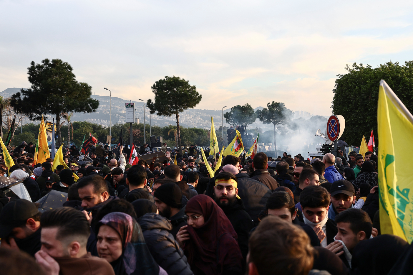 Hizbullah Destekçilerinin Protesto Gösterileri