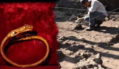 Kazakistan’da Altın Takılarla Dolu Sarmat Mezarlığı Keşfi