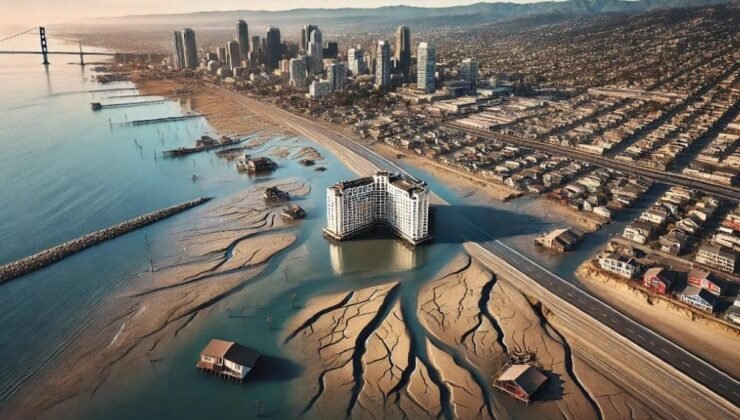 San Francisco Körfezi ve Los Angeles’ta Deniz Seviyesi Yükselmesi ve Çökme Sorunları