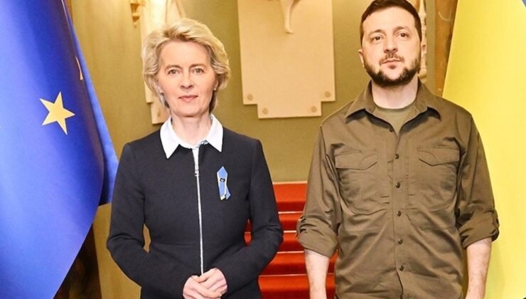 Ursula von der Leyen, Ukrayna’ya Destek Vurgusu Yaptı