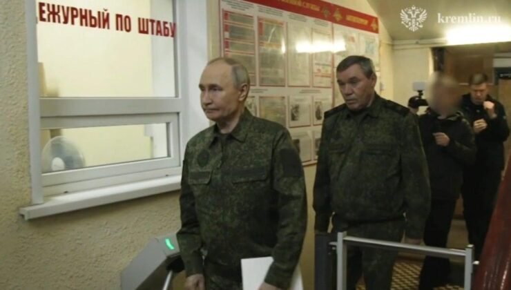 Putin, Kursk Bölgesinde Askeri Ziyaret Gerçekleştirdi