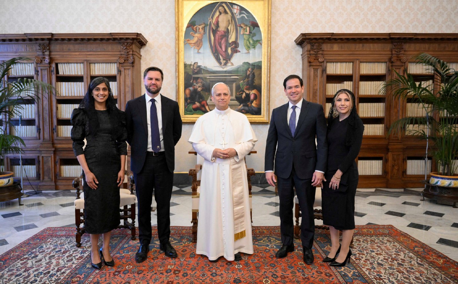 Papa ve Diğer Hristiyan Liderlerle Toplantılar