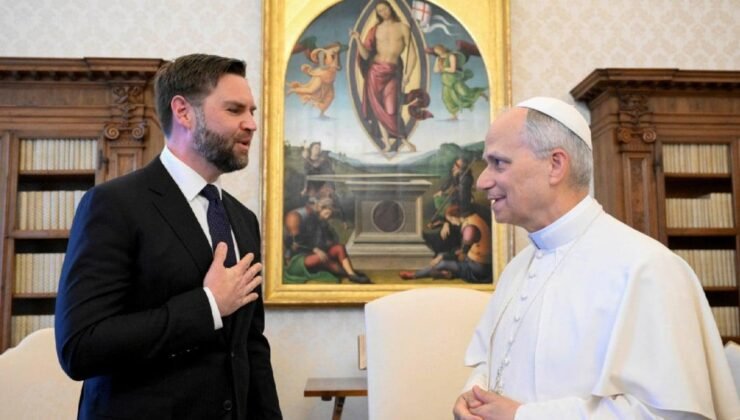 Papa Leo XIV ve ABD Başkan Yardımcısı JD Vance’ın Vatikan Zirvesi