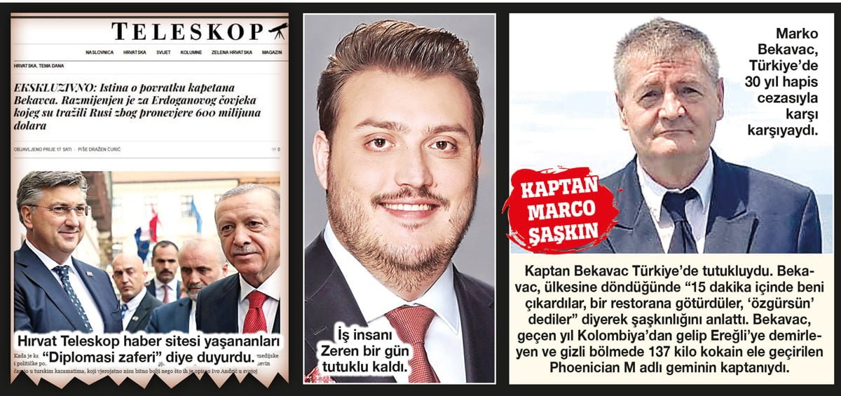 Kaptan Marco’yu verdik petrolcü Zeren’i aldık