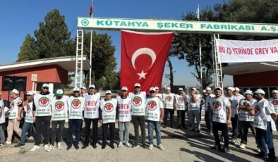 Kütahya Şeker Fabrikası’nda Grev Kararı: Şeker-İş Üyelerinin Günü 30 Ağustos 2025