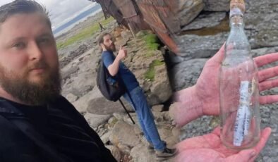 Sahilde buldukları notu tüm dünya konuşuyor: ‘Burada üç kişiyiz, lütfen yardım gönderin’