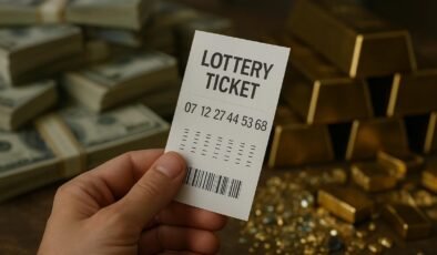 Tek biletle tarihin en büyük ikramiyesini kazandı