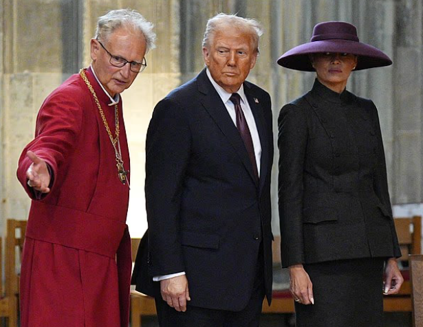 Melania Trump’ın Windsor’da Sarı Elbisesi ve Mor Şapka Tartışması: Renkler, Kemer ve Stil Tartışmaları