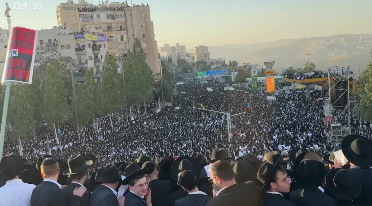 Kudüs protestoları: Ultra-Ortodoks Yoğunlaştırılmış karşı gösteri ve kapsamlı güvenlik tedbirleri