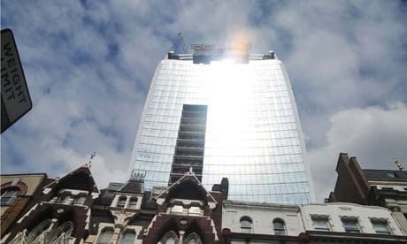 Walkie Talkie Binasının Yansıma Gücü ve Şehrin Silüetine Getirdiği Değişim