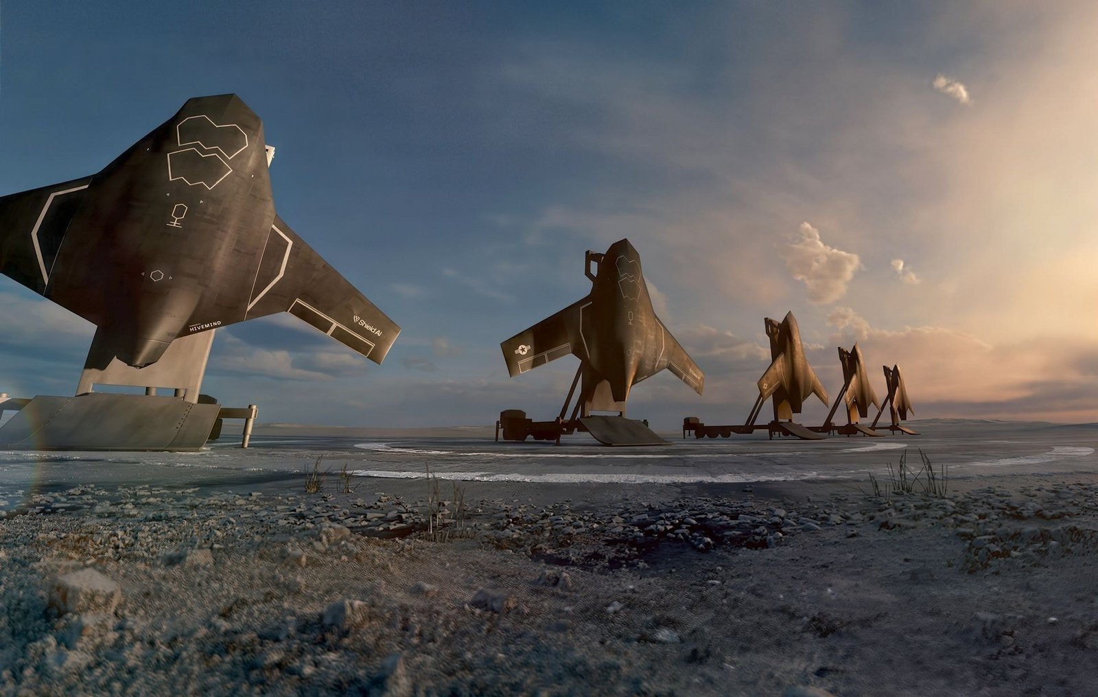 X-BAT: Dikey Kalkışlı İha’nın Otonom Savaş Yeteneği ve Hivemind Zekâ Sistemi