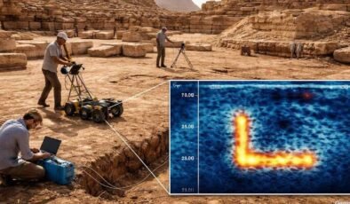 Giza Batı Mezarlığı’nda Sırlarla Dolu Altın İzler: L Şeklinde Anomali ve Gizli Oda Olasılığı