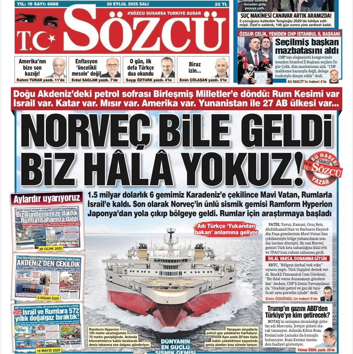 Doğu Akdeniz’de Enerji Hakkı ve Uzun Yılların Ardından Yeniden Arayış