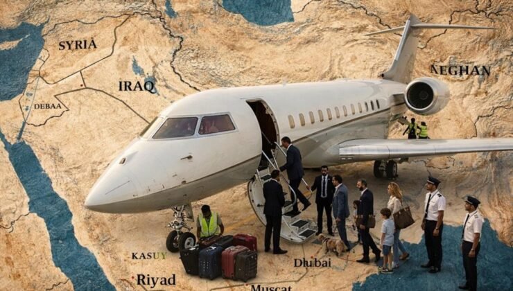 Orta Doğu Krizi ve Özel Jet Taleplerinde Patlama: Hava Ulaştırması Krizden Faydalanıyor