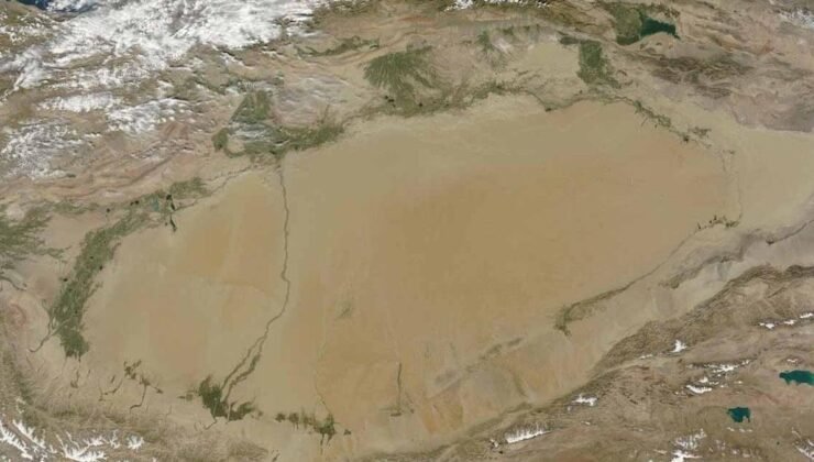 Taklamakan Yeşil Kuşağı: Karbon Yutağına Dönüşen Çölün Yeni Yüzü