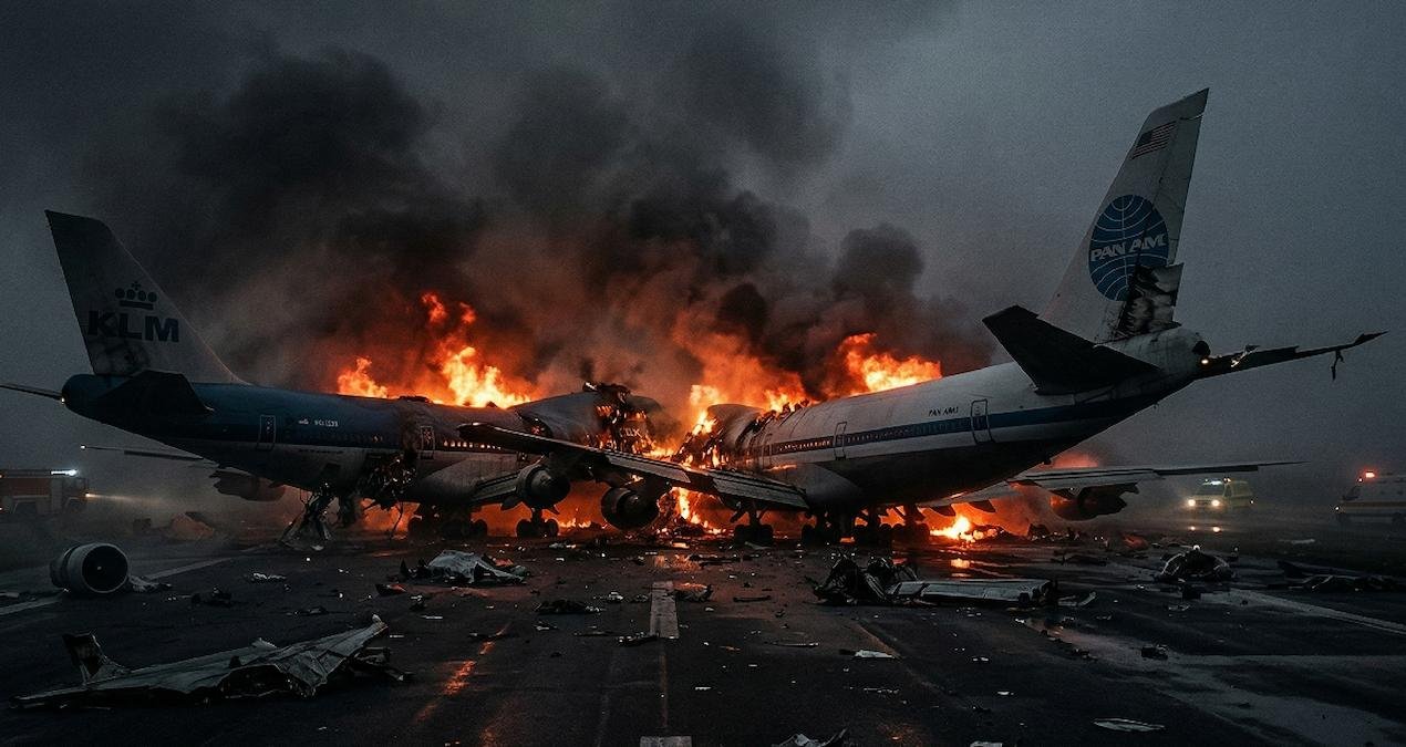 Tenerife Uçak Kazası: Los Rodeos’un Sisli Pistinde Büyük Çarpışmanın Anatomisi