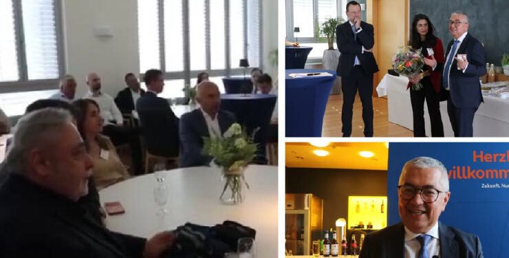 Av. Nedim Korhan Şengün, Volksbank Rhein-Ruhr’un Davetiyle Almanya’da İş ve Hukuk Çevreleri ile Bir Araya Geldi