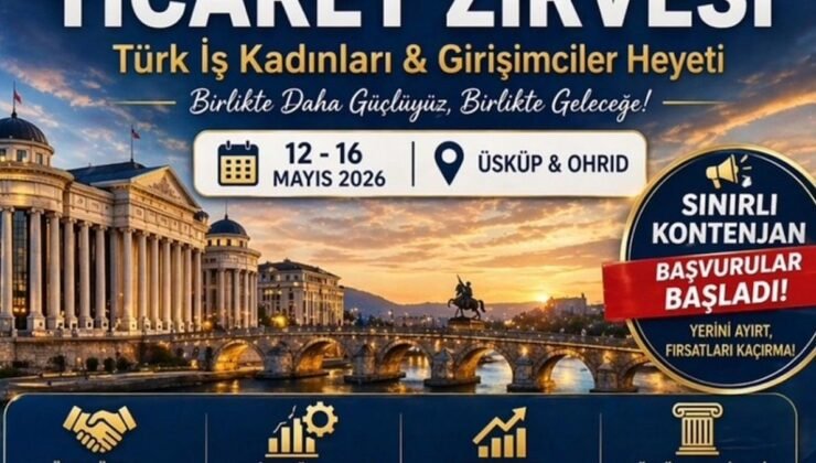 Kuzey Makedonya Türk İş Kadınları Zirvesi: Küresel Dönüşüm İçin Kadın Gücü