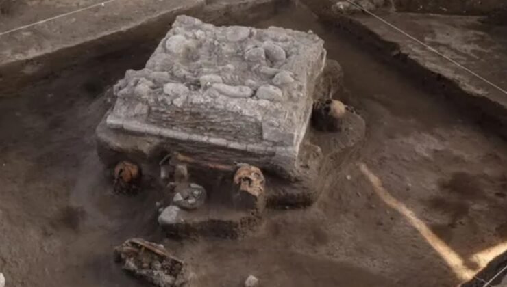 Raylar Altında Keşfedilen Tapınak: Toltek Sunağı ve Baş Kesme Ritüelleri